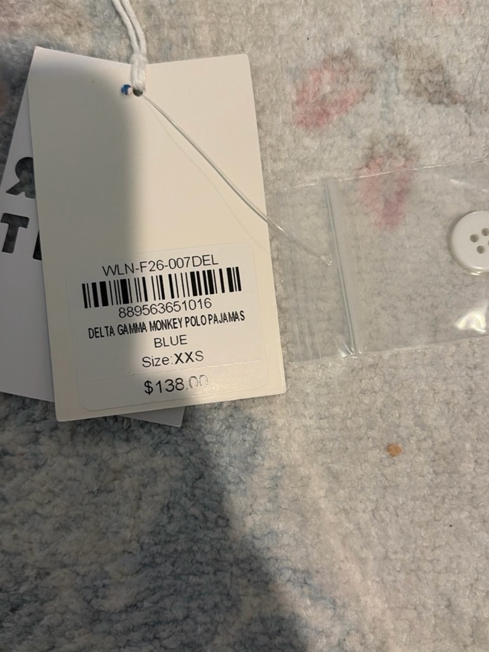 NWT Delta Gamma Roller Rabbit Polo Pajamas - Picture 5 of 8